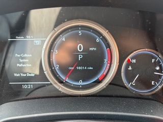 2020 Lexus RX 350 F SPORT Performance - Interior Instrument Cluster / Odometer Image